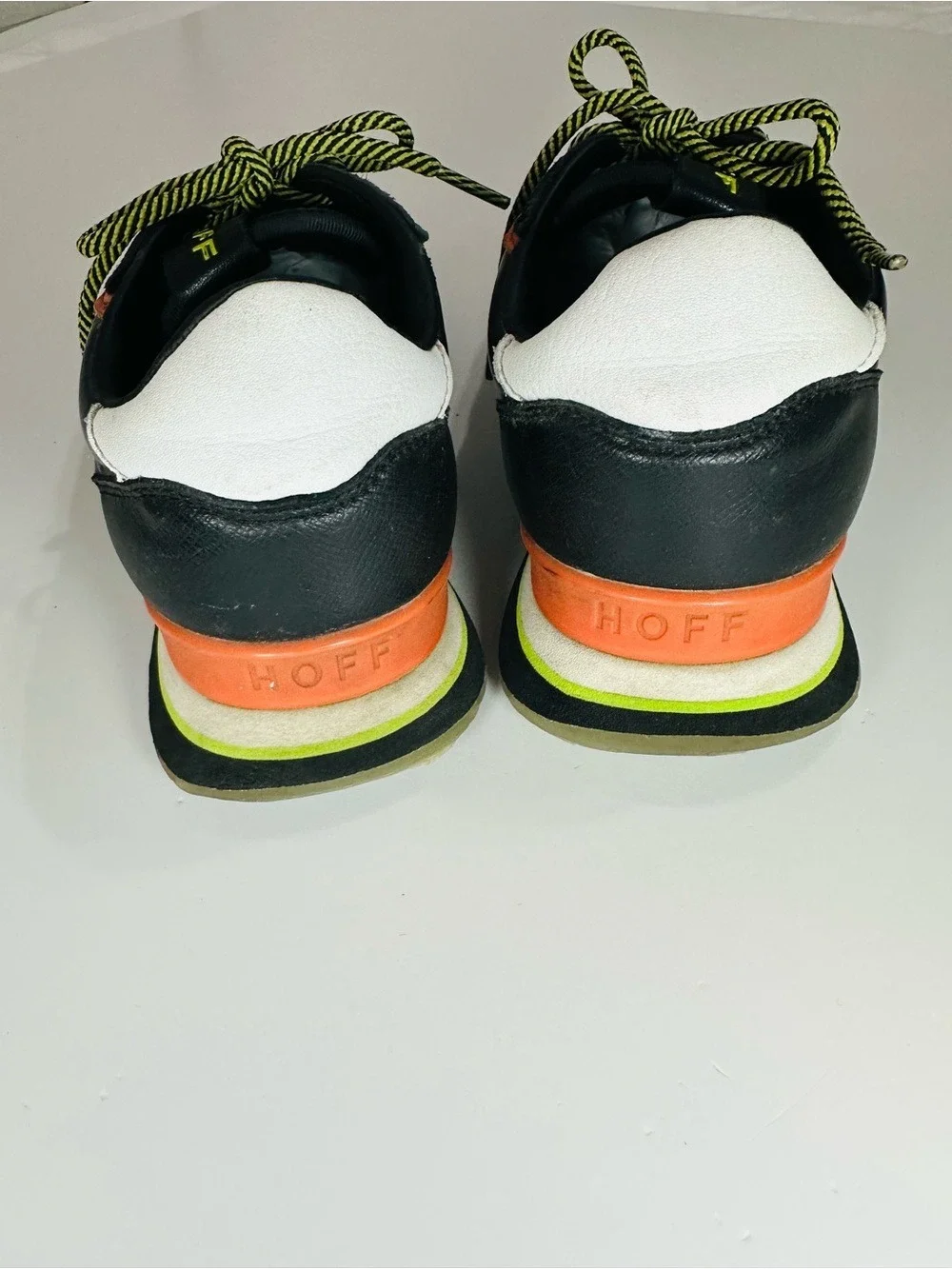 HOFF ART HERMITAGE SNEAKERS WOMENS US 9 EU 40 BLACK ORANGE GREEN MUSEUM SHOES